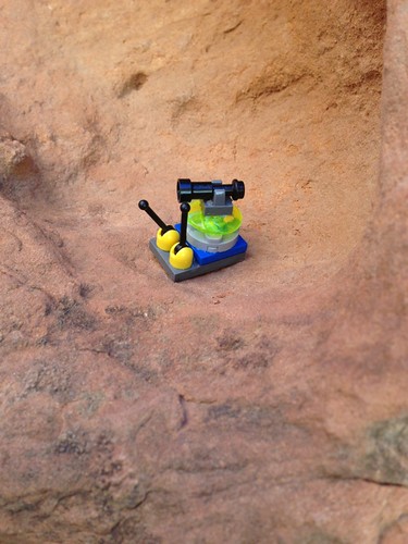 The lego snail joined us