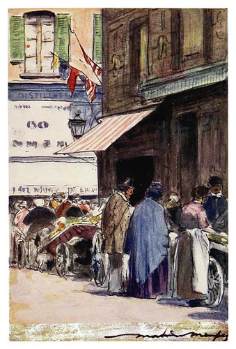 007- Vendedores ambulantes-Paris (1909)-Mortimer Menpes
