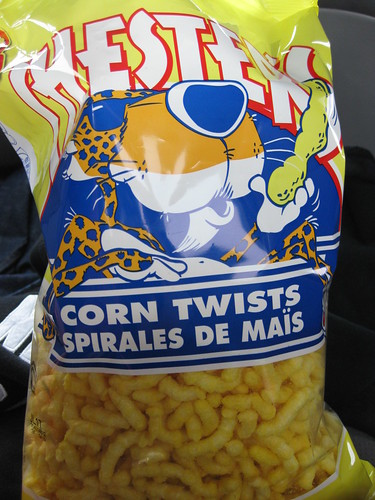 Chester Cheetah's Corn Twists // Dollarama and other specialty shops by VeganBananas