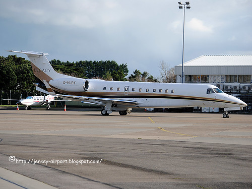 G-HUBY Embraer Legacy 600 by Jersey Airport Photography
