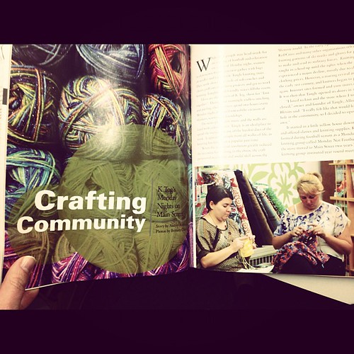 There's a great article about Tangle in the Winter issue of CMU's magazine, Horizon.