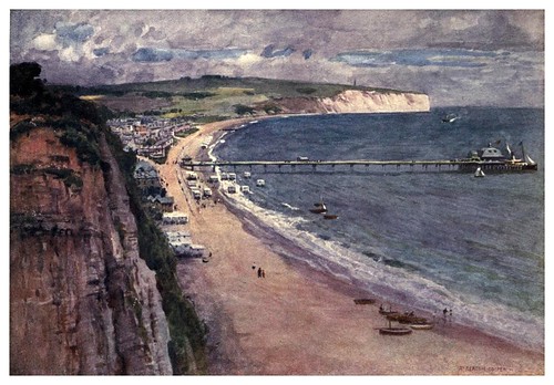 014-Bahia de Sandown-Isle of Wight (1908)-Alfred Heaton Cooper