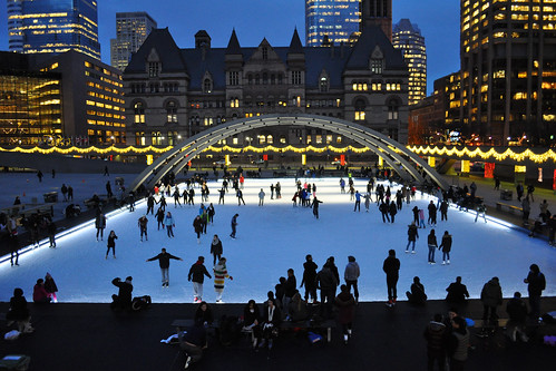 Skating Time! - Nathan Phillips Square, Toronto