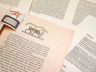 Proofs of unreleased typefaces by WA Dwiggins