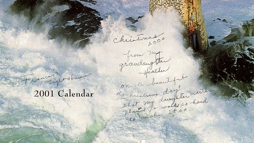 2001 Calendar by midgefrazel
