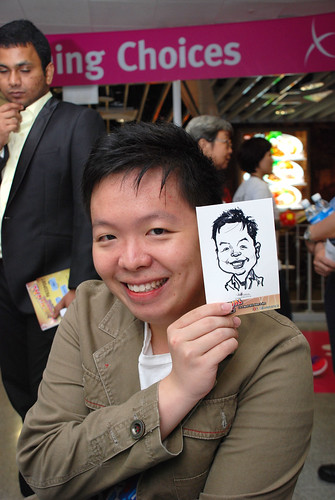 digital live caricature sketching for iCarnival (photos) - Day 1 - 61