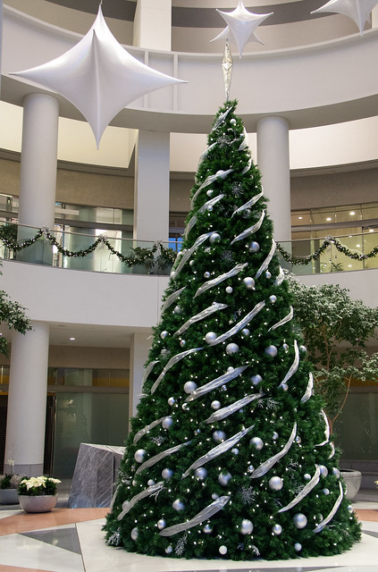 Capella Tower Christmas tree