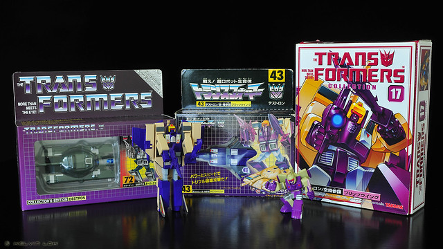 My G1 Blitzwing collection