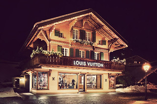 Louis Vuitton Gstaad Resort - Inspired by Swiss Chalet Style