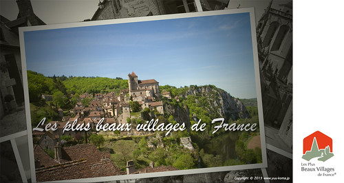 Les Plus Beaux Villages de France for blog photo logo