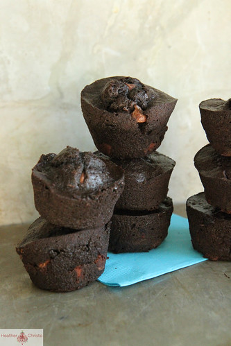 Chocolate Zucchini Muffins