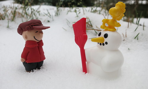 Charlie Brown Builds a Snowman  50/365