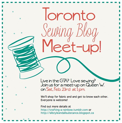 Toronto Sewing Blogger Meet-Up