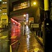 Trafalgar Street at night