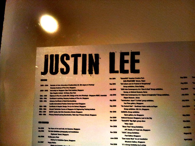 Justin Lee's 8th solo exhibition Show