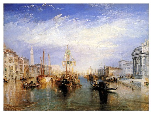 005- El Gran Canal de Venecia- J. M. W. Turner-pintura al oleo-Wikimedia Commons