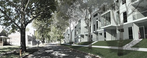 Bancroft School housing (courtesy of BNIM architects via Design Corps)