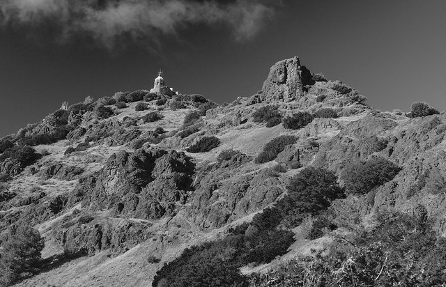 Mt Diablo Peak 2 - BW