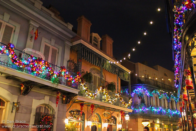 Christmas in New Orleans Square