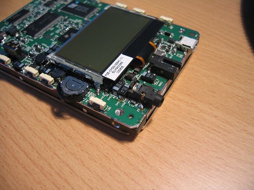 Pulling apart a Creative MP3 player