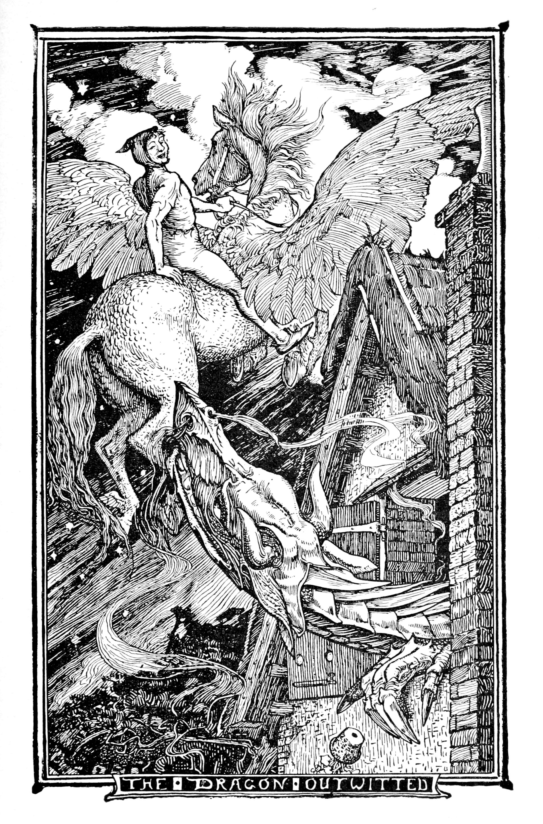 Henry Justice Ford - The pink fairy book, edited by Andrew Lang, 1897 (illustration 1)