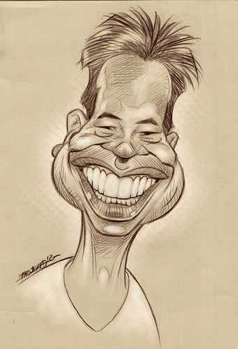 My caricature by Paco Najera