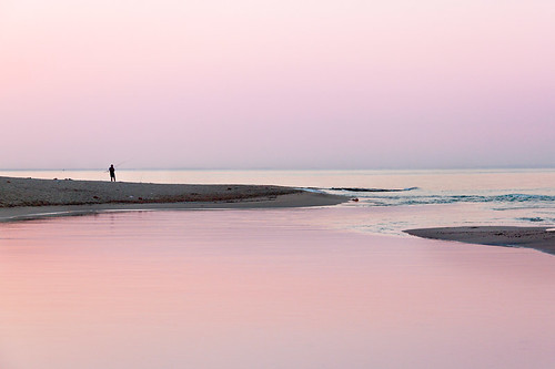 Pescatore all'alba sulle foci del fiume Chidro - San Pietro In Bevagna - Taranto - Italy [ Explored Jan 4, 2013 #56] - 無料写真検索fotoq