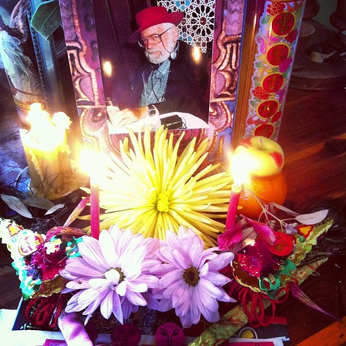 Happy 99th birthday altar for my beloved Grampa.