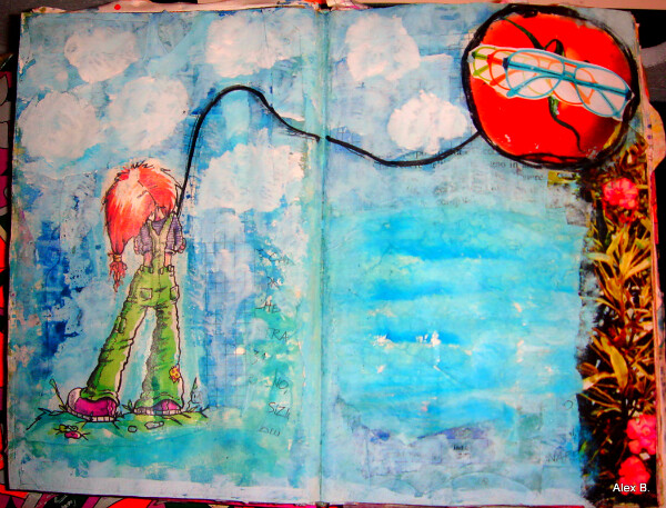 7 cielo my art journal pages january 029
