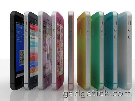 iPhone 5S получил разноцветный корпус