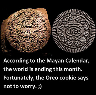 Aztec Calendar vs Oreo Cookie