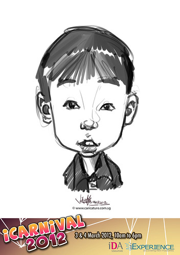 digital live caricature for iCarnival 2012  (IDA) - Day 2 - 33