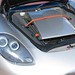 Porsche Carrera GT in GT Silver Metallic in Beverly Hills California front trunk