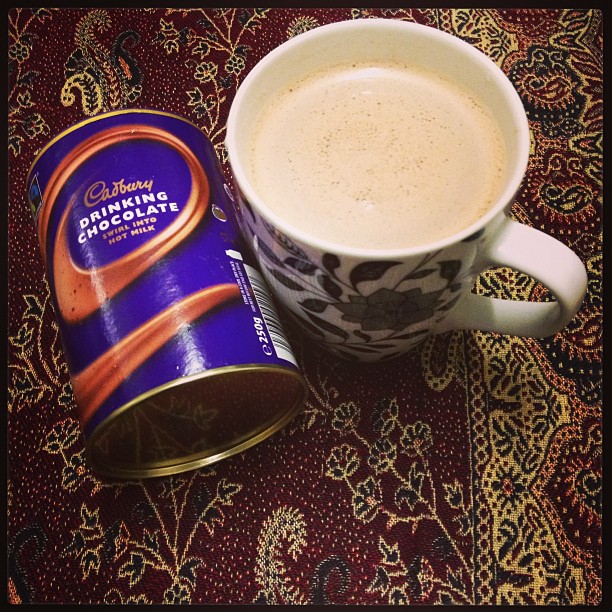 I finally got around to making a big #mug of #hotchocolate @givegifts