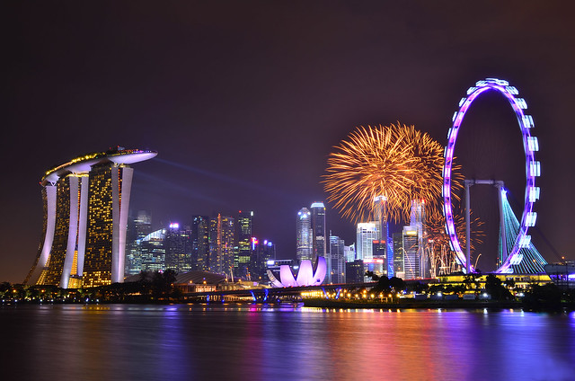 Singapore 2013 Countdown Firework