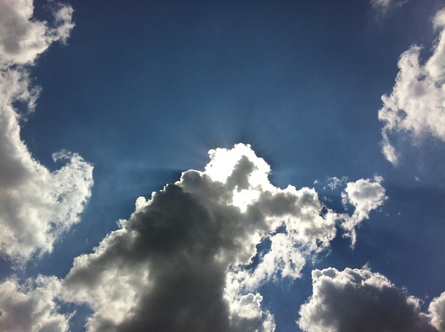 Cloud Reaching Across The Sun