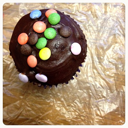 #bun #cupcake #smarties #chocolate #delicious
