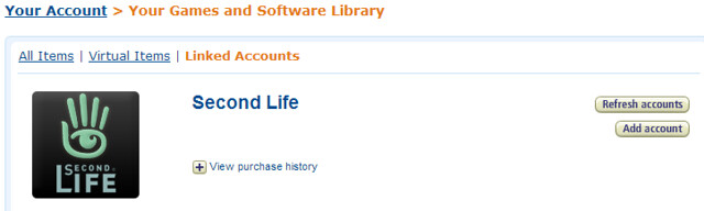 Second Life Amazon.com Promotion