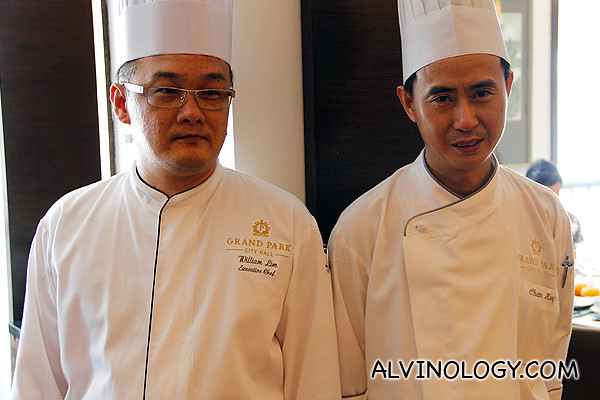 The chefs behind all the wonderful dishes we sampled 