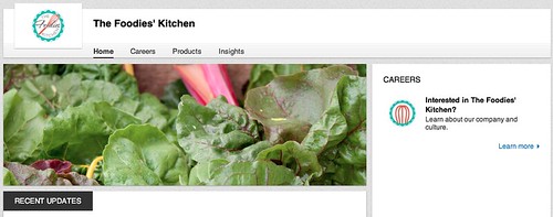 The Foodies' Kitchen New Look LinkedIn