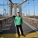 Andy Worthington on the Brooklyn Bridge