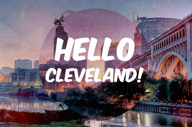 Hello Cleveland Postcard 1