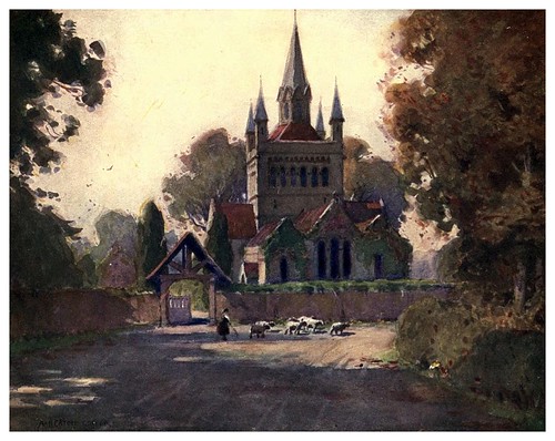 017-Iglesia de Whippingham-Isle of Wight (1908)-Alfred Heaton Cooper