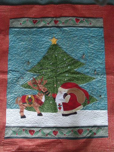 Father Christmas quilt