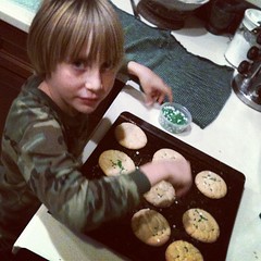 Making cookies for others (to be delivered tomorrow) #instachristmas #itsaboutgiving