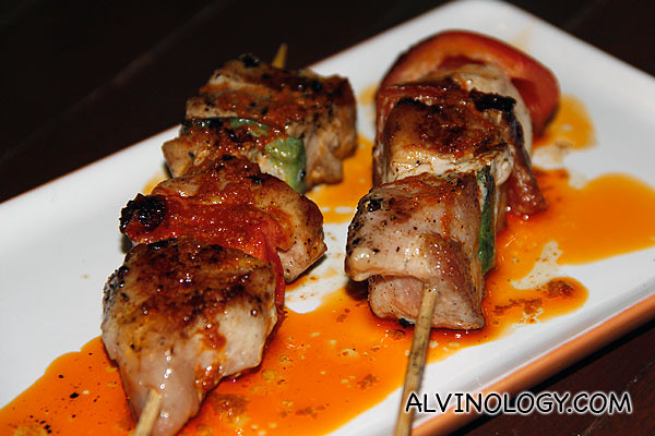 Grilled Pork Marinated with Smoked Paprika