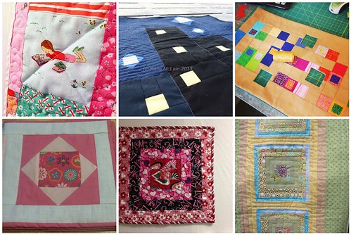 Project QUILTING, Square in a Square Challenge, A Closer Look Part 7