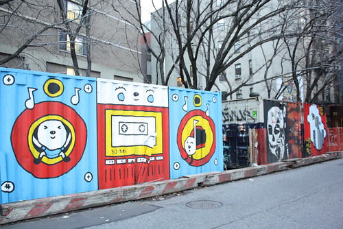 ArtUp Murals on East Fourth at Bowery