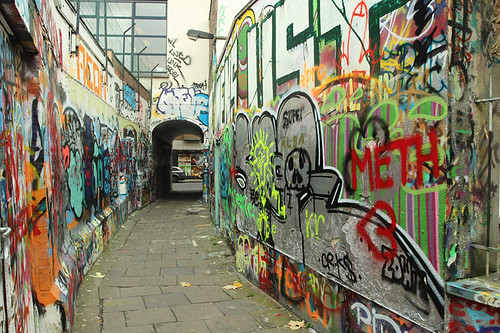 wall of graffiti