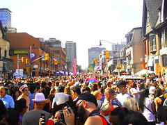 Over 1 million people, Gay Pride 2012 in Toronto was crazy fun!!!